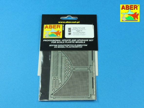 ABR-16-036  Дополнения для  Tiger II Henshel- Vol.3- Anti Mine Mesh для Tamiya/Trumpeter 1/16