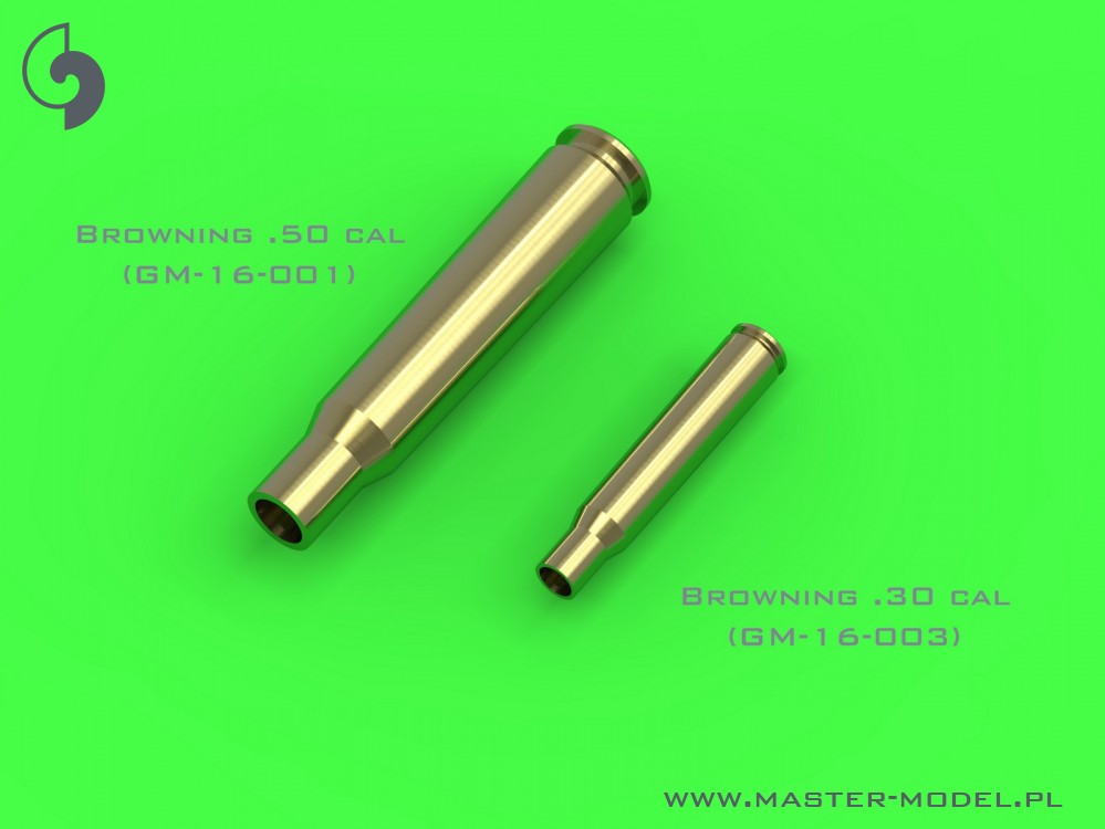 GM-16-003 M1919 Browning .30 калибра (7,62мм) - гильзы пустые (25шт)