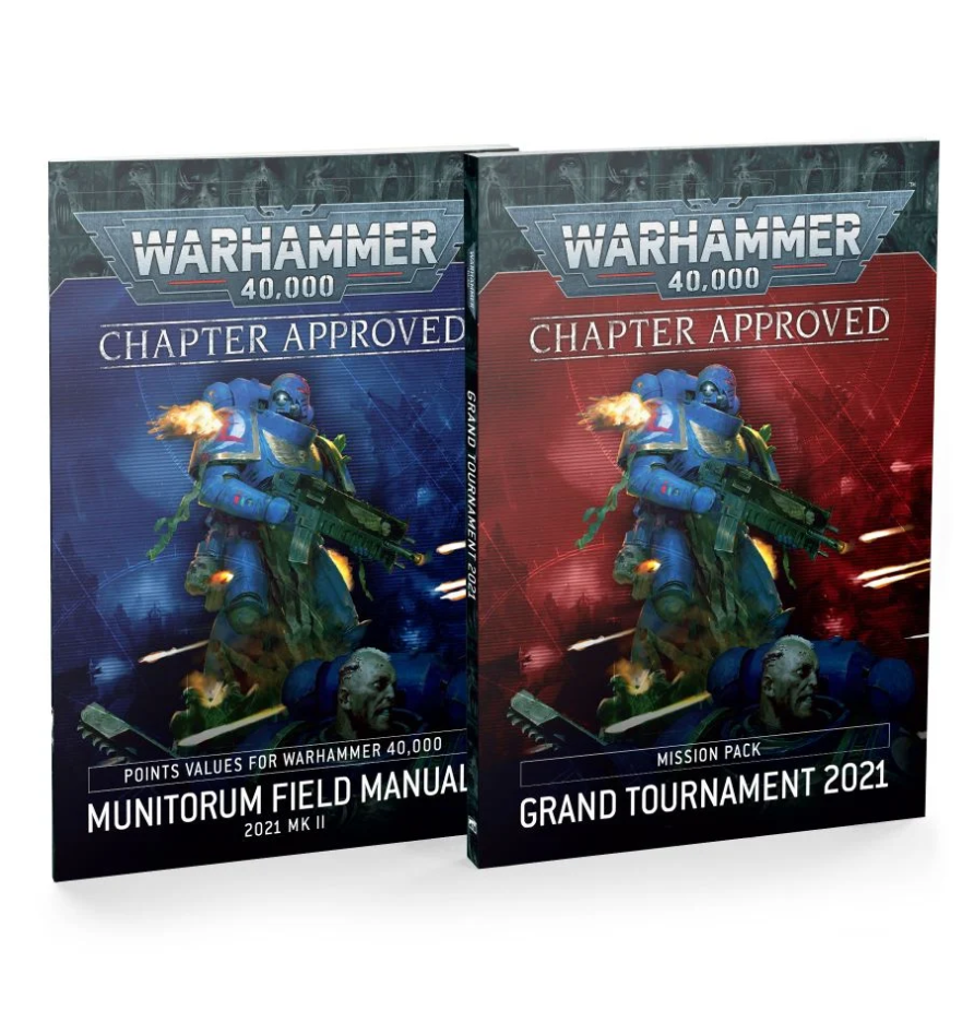 40-39GW Книга Вархаммер 40000: Одобренная Глава. Большой Турнир 2021 (англ.) (Warhammer 40000: Chapter Approved. Grand Tournament 2021 MkII (Eng, June 2021))