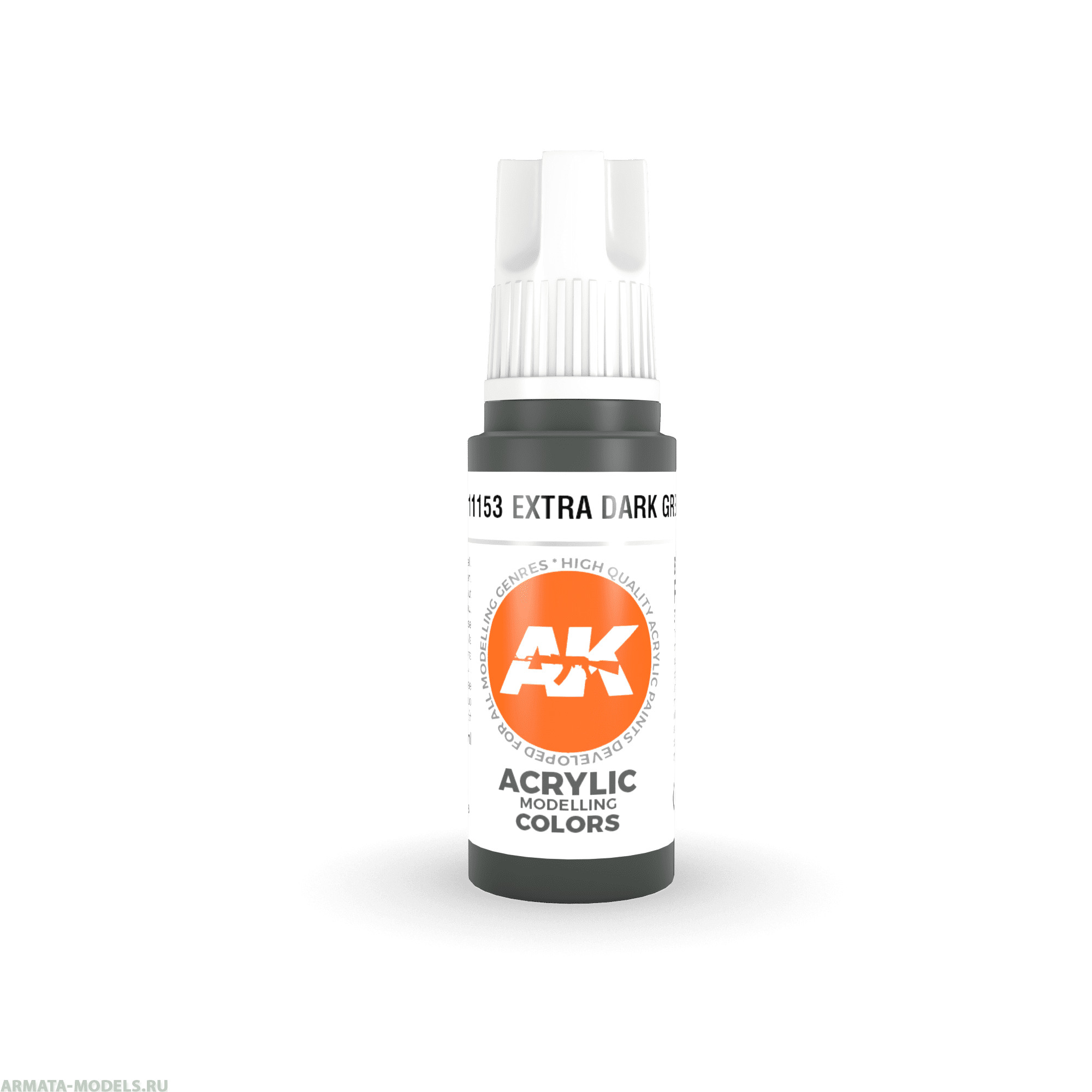 AK11153 Краска акриловая Extra Dark Green 17ml