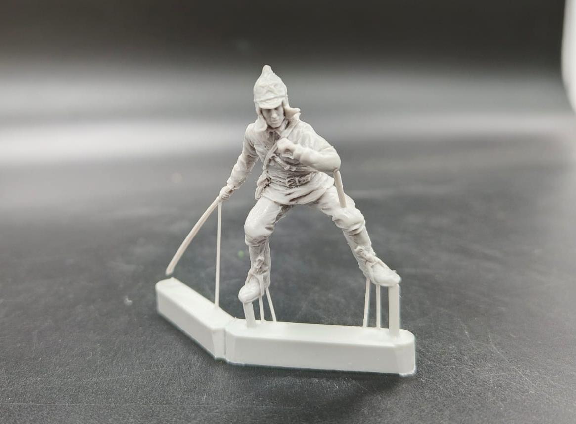 5201ТБ ВИМ, конный красноармеец с шашкой, Гражданская война в России, 1/35 Три Богатыря