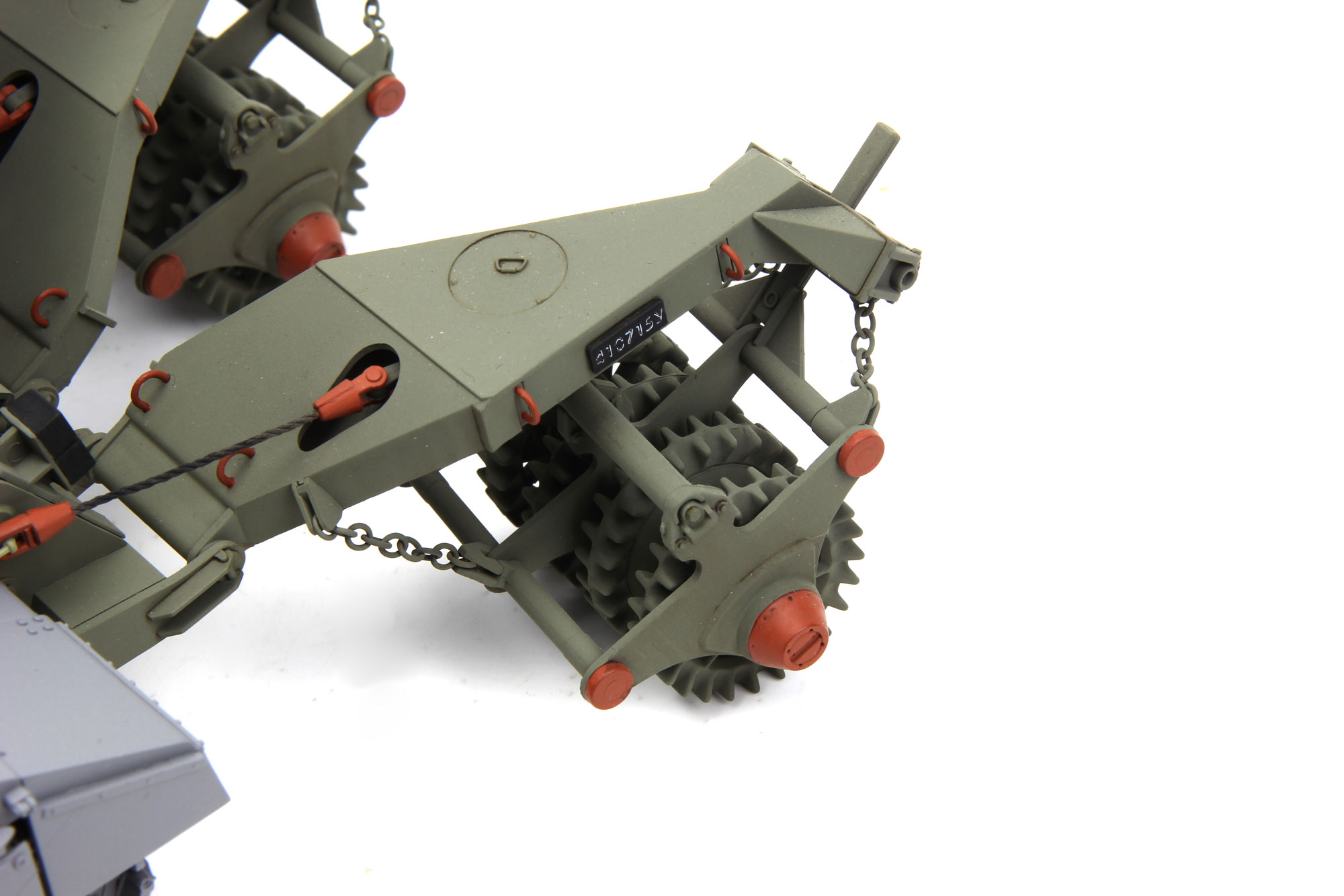 SPS-021  ISRAEL NOCHRI DEGEM DALET HEAVY MINE ROLLER SYSTEM (FOR TS-001&TS-025) 1/35 Meng