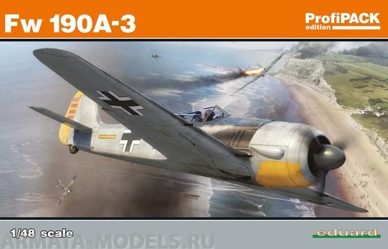 82144 Истребитель FW190A-3 (Eduard) 1/48 EDUARD