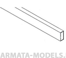 EVG186 Полоска пластиковая 3,2х3,2 мм, 6 шт/уп.