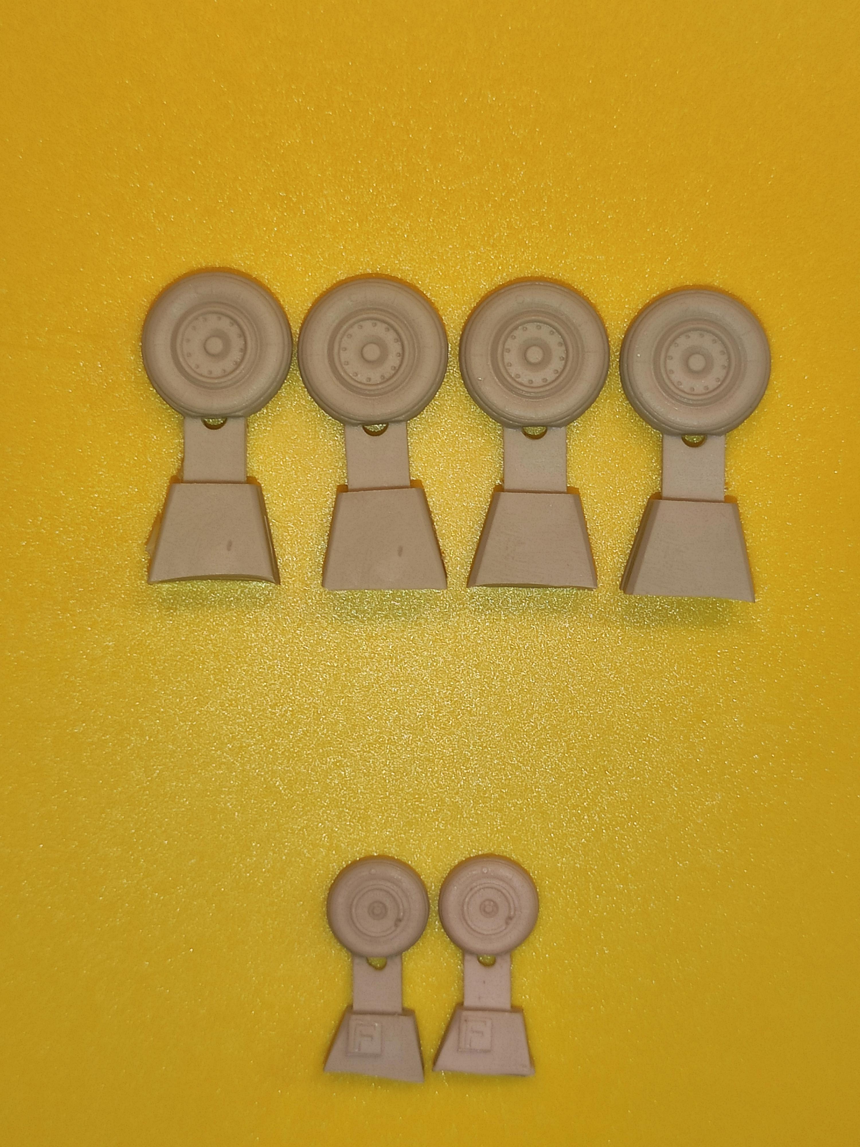 AM7249 Колеса под нагрузкой Су-24М (поздние диски)