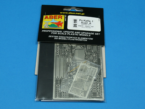ABR-35-118  Дополнения для  Pz.Kpfw. I, Ausf.A – Vol.1 – basic set для Tristar 1/35