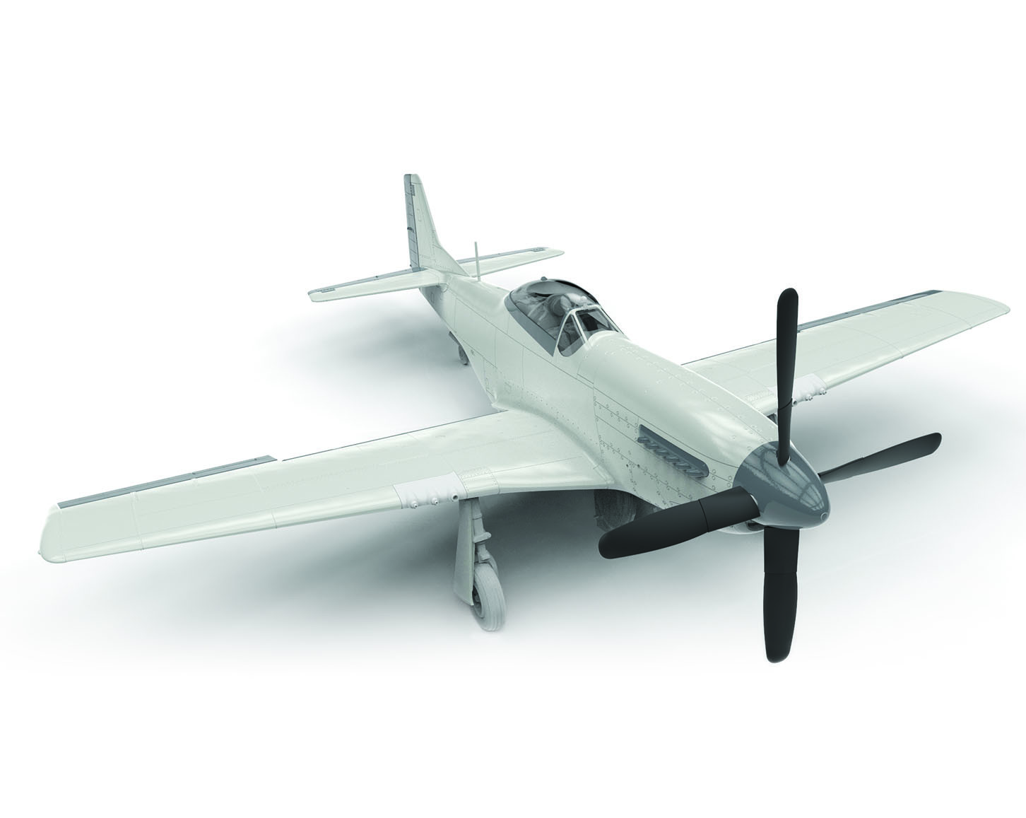 A05131 Сборная модель самолета North American P51-D Mustang Airfix