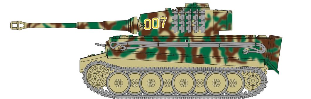 A02342 Сборная модель танка Tiger 1 Airfix