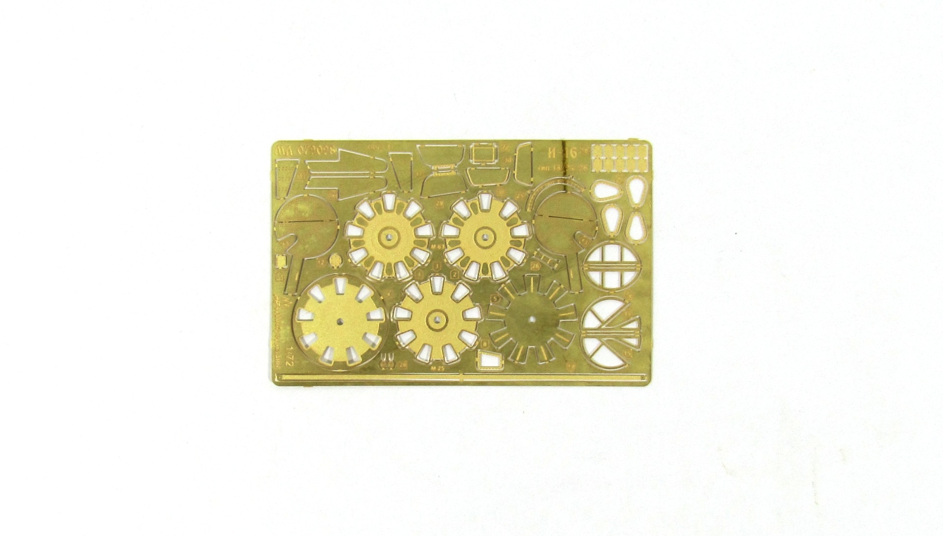 MD 072028 Набор фототравления цветные приборные доски для И-16 (ICM)