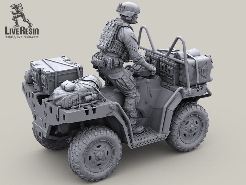 LRE35322 Набор поклажи 1 на капот и багажник квадроцикла Polaris MV 850