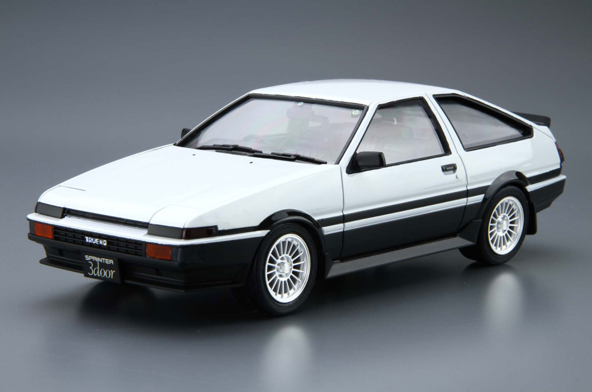 06141 Toyota Sprinter Trueno AE86 '85 Aoshima