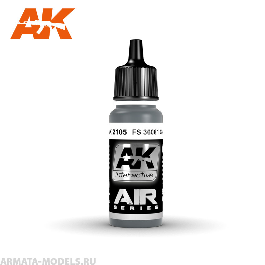 AK2105 Акриловая краска Grey (FS 36081) 17ml