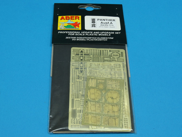 ABR-35-006  Дополнения для  Panther Ausf.A для Italeri 1/35