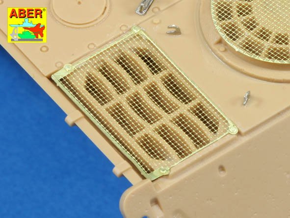 ABR-35-G30  Дополнения для  PzKpfw V Ausf.D Panther (Sd.Kfz.181) GRILLES для Tamiya 1/35