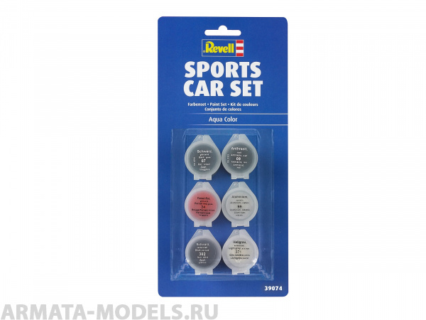 39074 Акриловые краски для спортивной машины