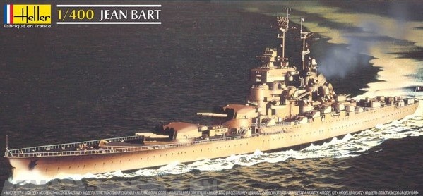 81077 Корабль  JEAN BART (1:400) Heller
