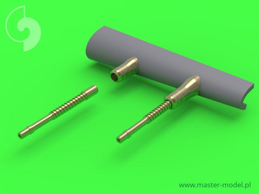 AM-72-066 Стволы к авиапушке Hispano Mk I с плоским пружинным компенсатором 20 мм для Hurricane Mk IIC 4 шт.