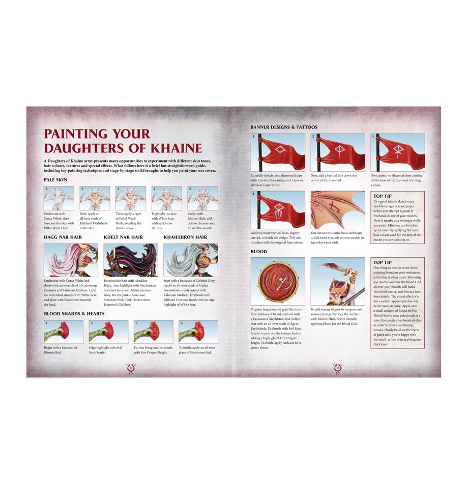 85-05-60GW Боевой Том. Дочери Кхейна (тв. обл., англ.) (Battletome: Daughters Of Khaine (HB, Eng))