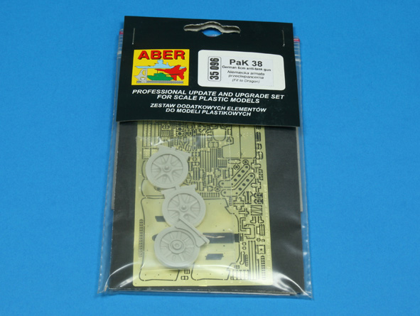 ABR-35-096  Дополнения для  PaK 38 (+ resin parts) для Dragon 1/35