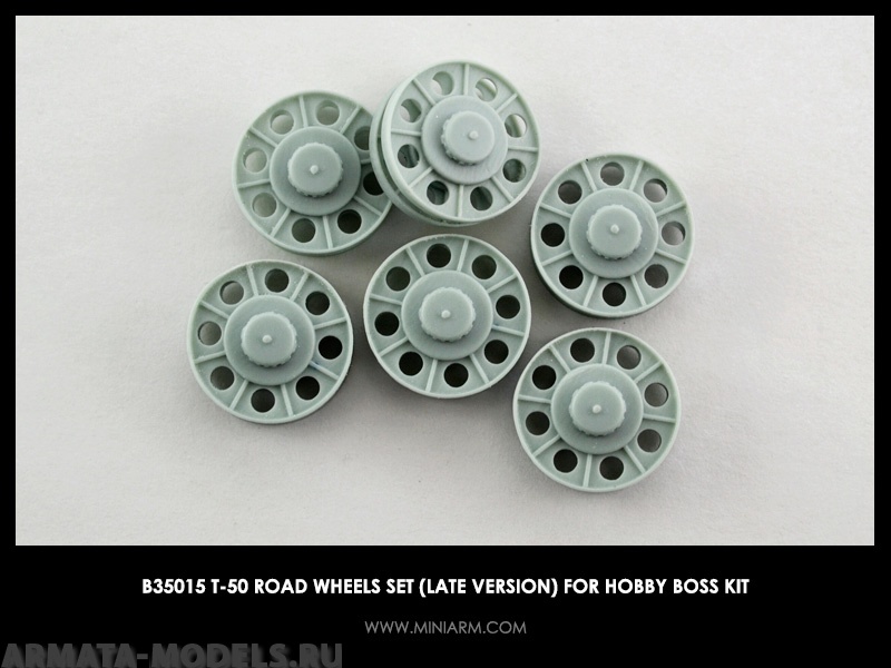 35015 Т-50 Усиленные опорные катки (поздних серий )  для моделей Нобби Босс
