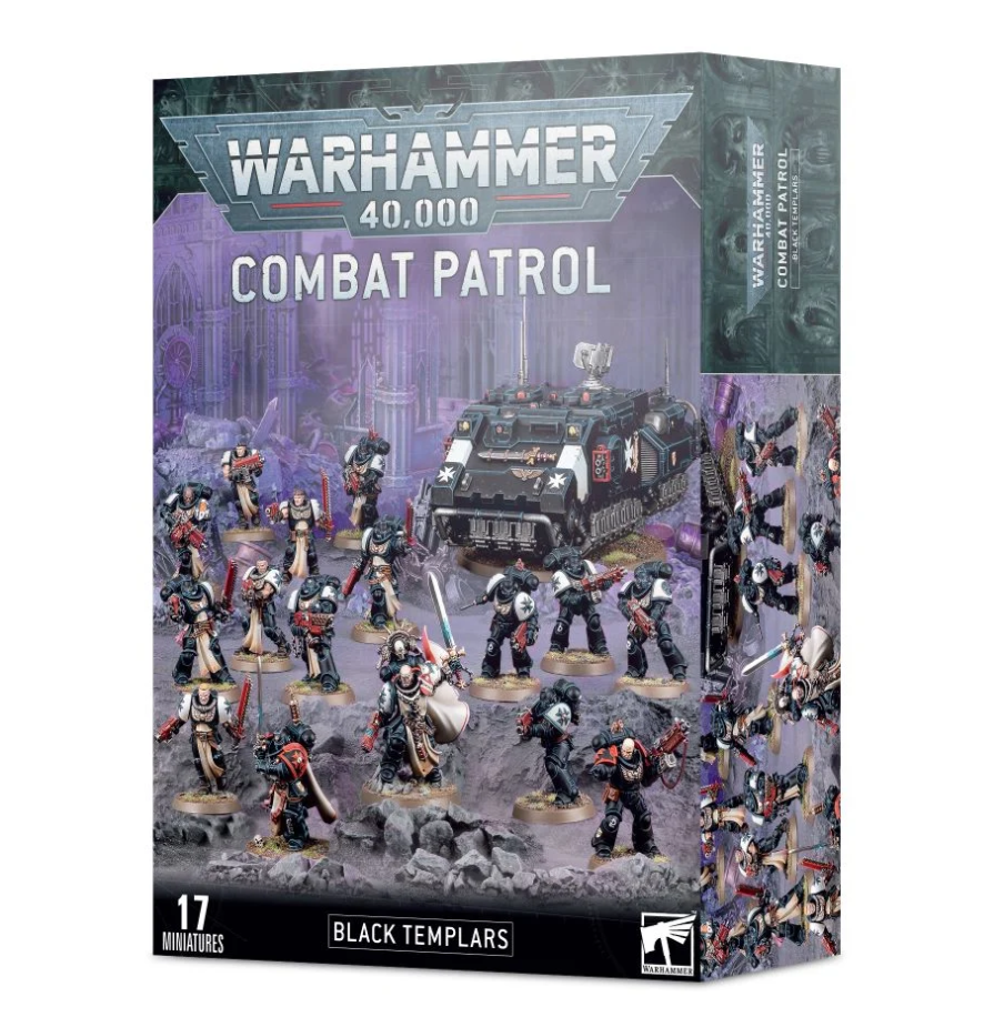 55-50GW Набор Боевой Патруль. Черные Храмовники (Combat Patrol Black Templars)