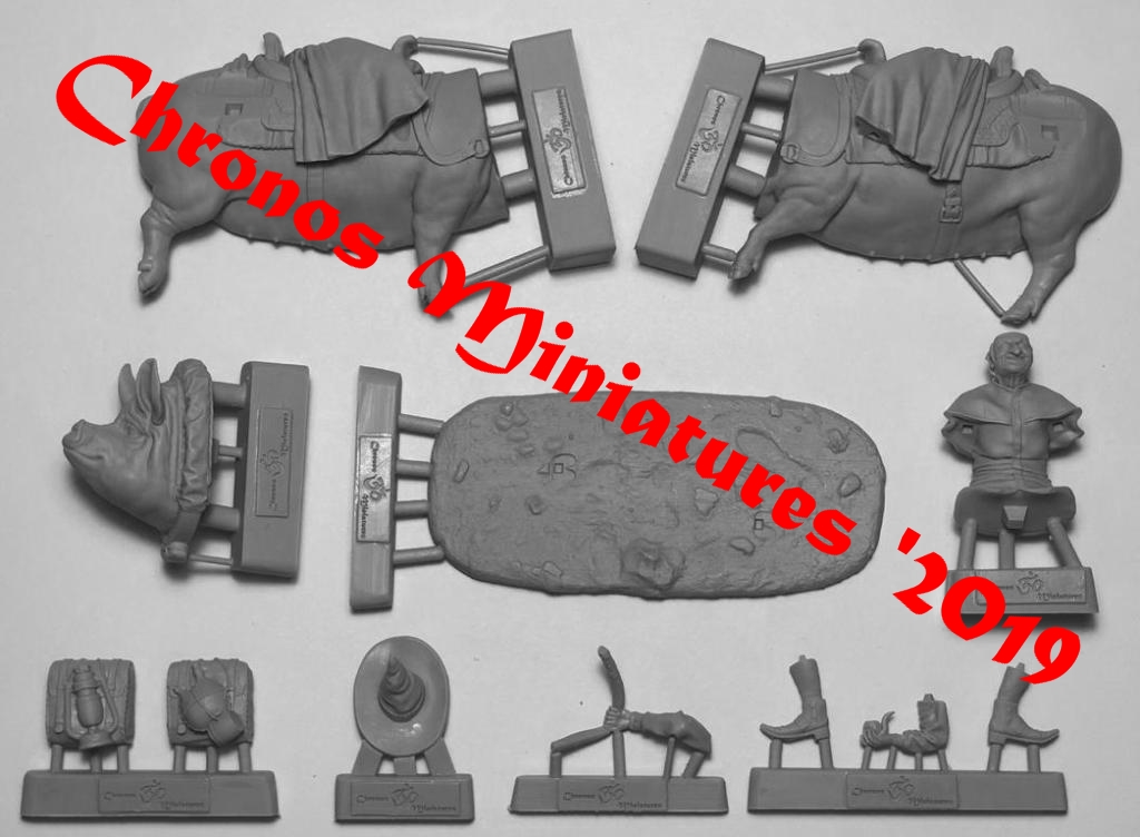 CHM-75029. Миры Фэнтези: Причуда. 75 мм. Материал - смола. Chronos Miniatures