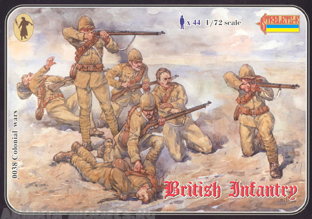 72038ST Фигуры British Infantry (1898-1902) Strelets