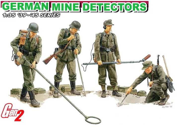 6280Д Фигуры GERMAN MINE DETECTORS (GEN2) Dragon