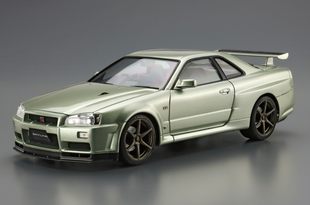 06275 Nissan Skyline GT-R V-spec 2 Nur. '02 Aoshima