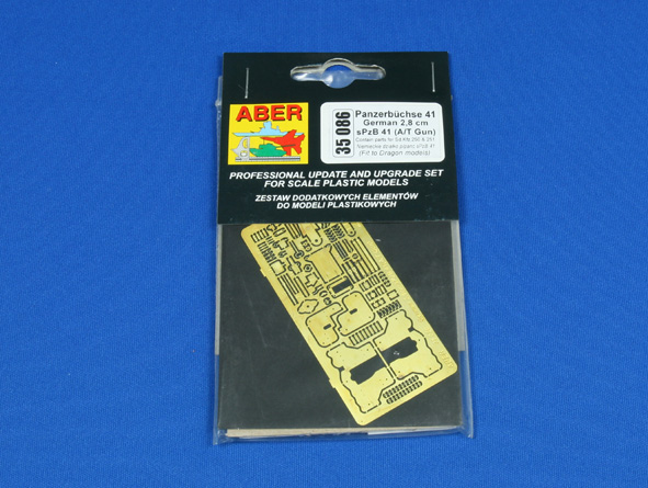 ABR-35-086  Дополнения для  2,8cm sPzB41 (A/T gun) also for Sd.Kfz.250 and 251 для Dragon 1/35