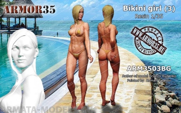 ARM3503BG Девушка в бикини (3) ARMOR35