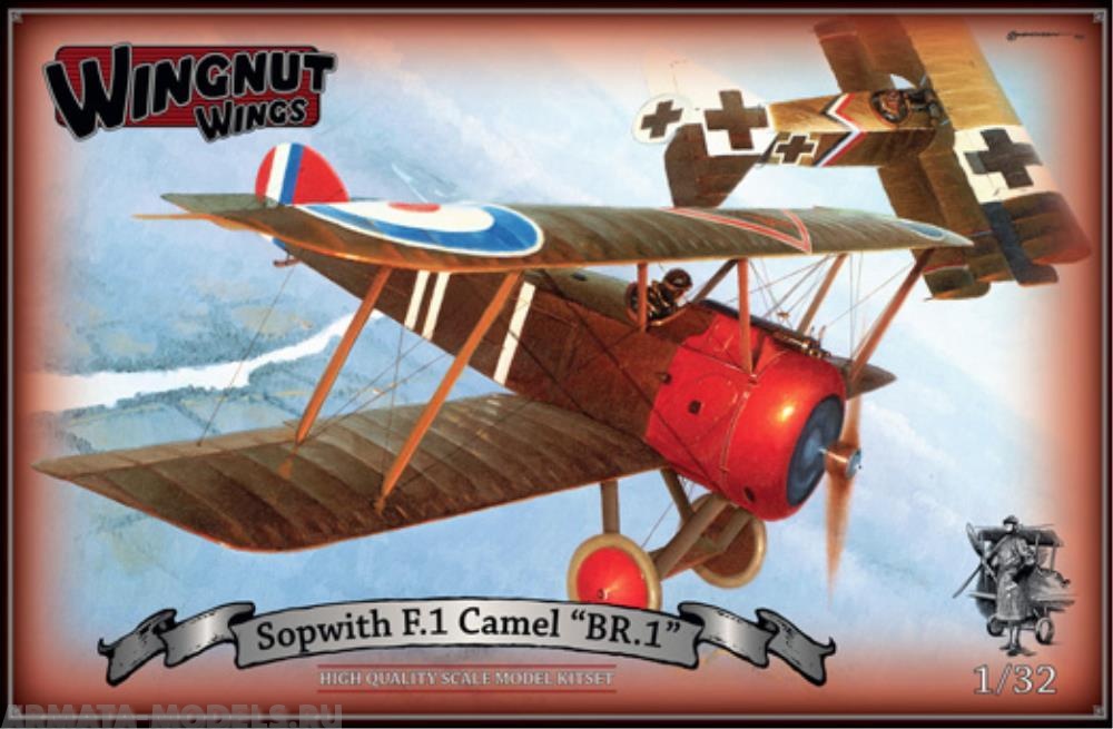 WNW32070 Wingsnut Wing Сборная модель  Sopwith F.1 Camel “BR.1” Wingnut Wings