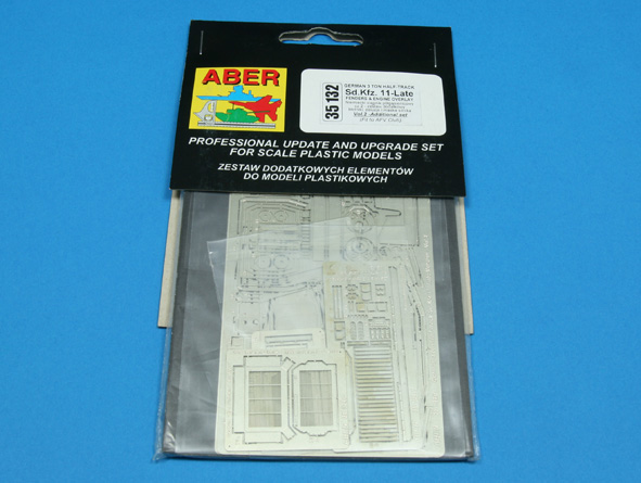 ABR-35-132  Дополнения для  Sd.Kfz. 11-Late Fenders&Engine Overlay для AFV Club 1/35