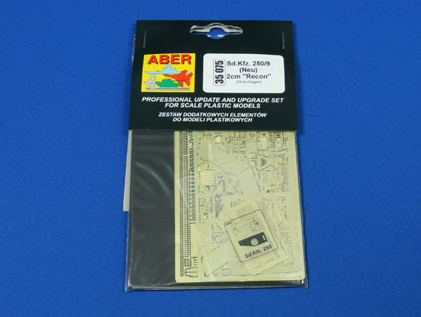ABR-35-075  Дополнения для  Sd.Kfz.250/9 „Neu” 2cm „Recon” для Dragon 1/35