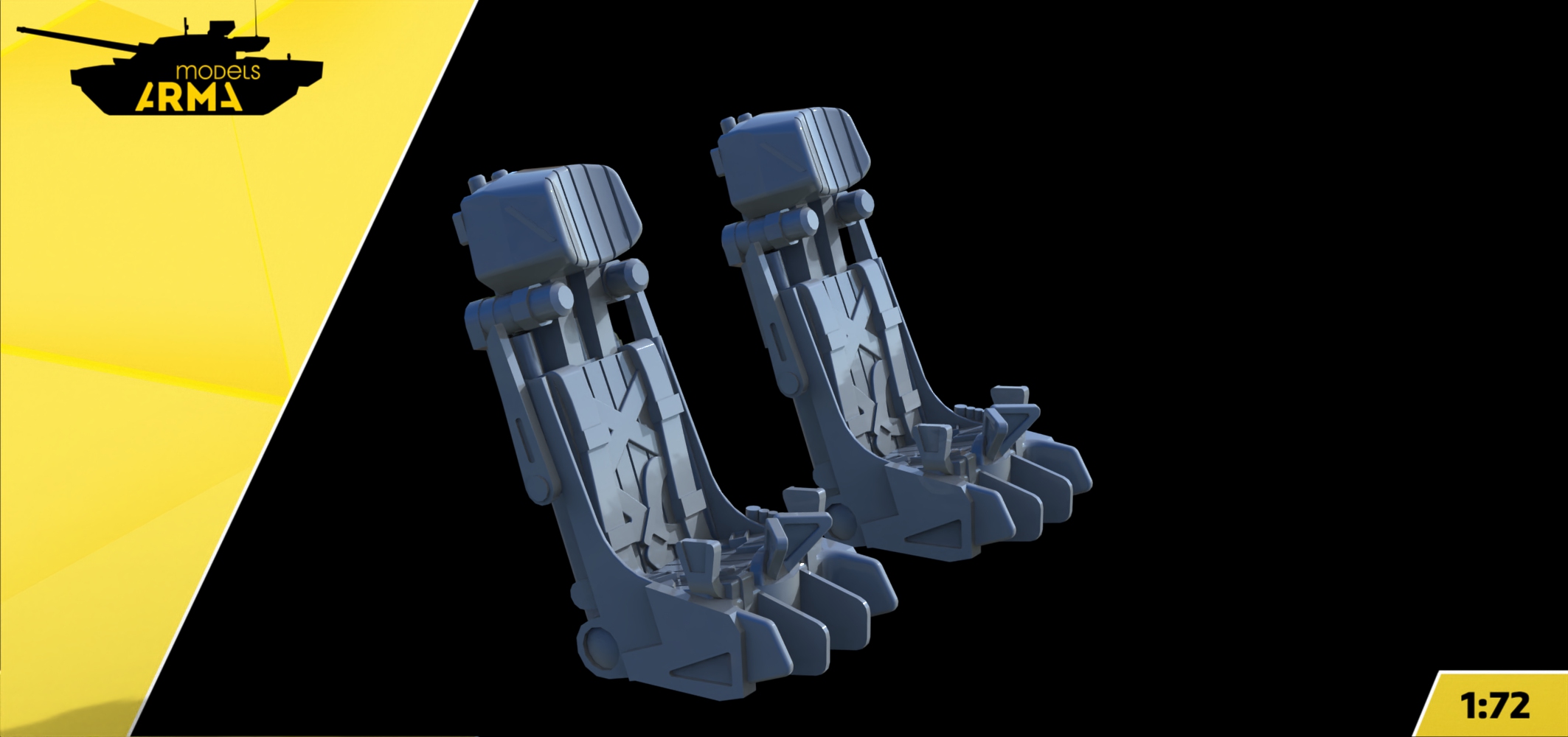 AM72038 КРЕСЛО КАТАПУЛЬТНОЕ К-36 Д 3,5. 2 шт.