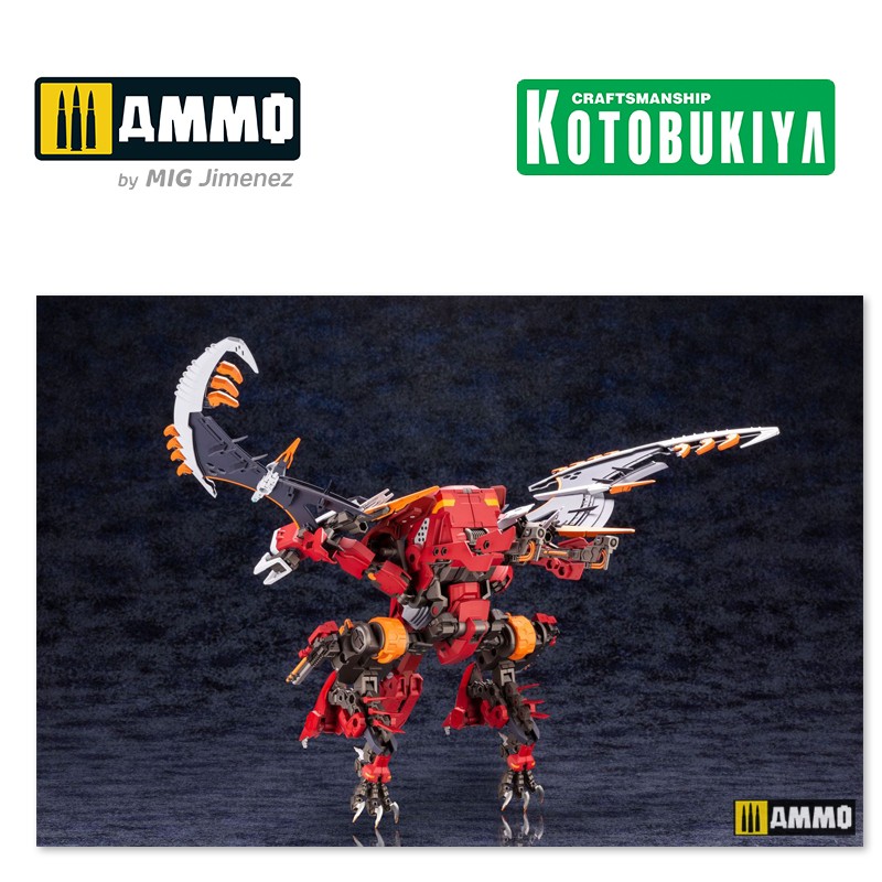 KTOHG048 Коллекционая сборная модель  HGPM Kit 1/24 Bulkarm Glanz Redalert 18 cm KOTOBUKIYA