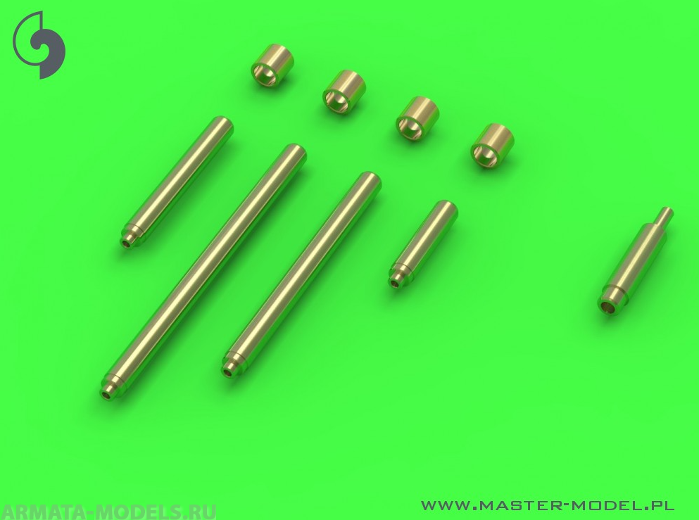 AM-32-087 P-38 Lightning - позднее вооружение (Браунинги 50-го калибра с закрытыми охлаждающими рубашками и 20-мм наконечники пушек)