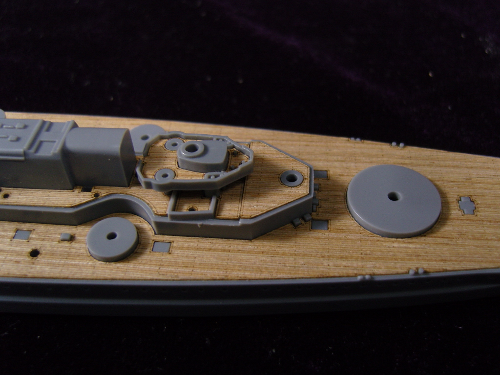 AW20061 Деревянная палуба для DKM Gneisenau