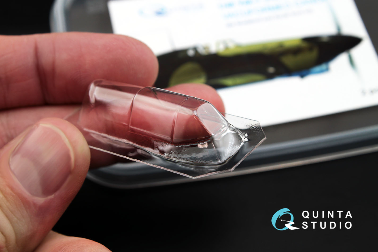 QC48003S Набор остекления Як-1 (средние серии) (для модели Моделсвит/ЮФ), 1 шт