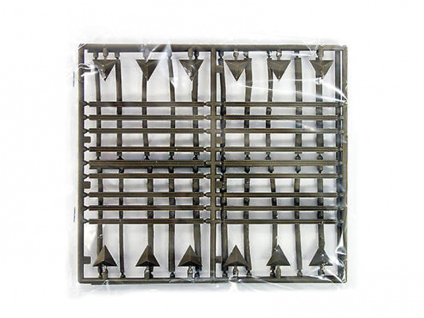 Набор фигурок 35027 Набор ежей и деревянных заграждений Tamiya