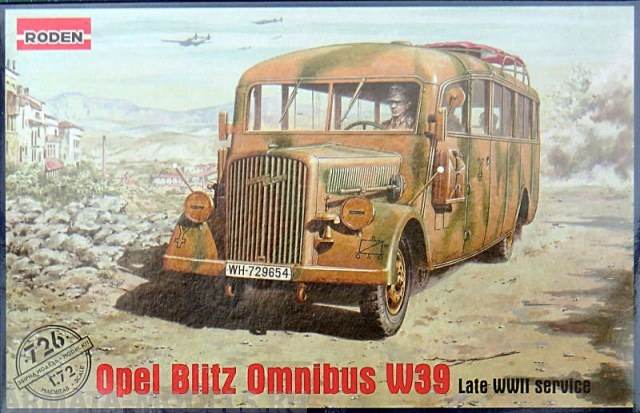 Rod726 Автобус Blitz Omnibus W39 (Late WWII service) Roden