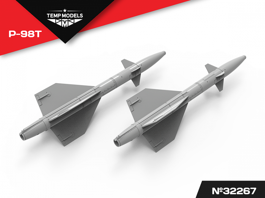 32267 УПРАВЛЯЕМАЯ РАКЕТА Р-98Т АМ 1/32 Temp Models