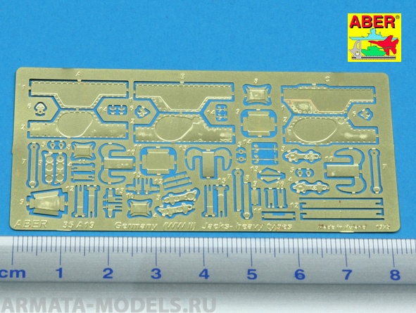 ABR-35-A19  Дополнения для  German Jacks (typ 1) для  1/35