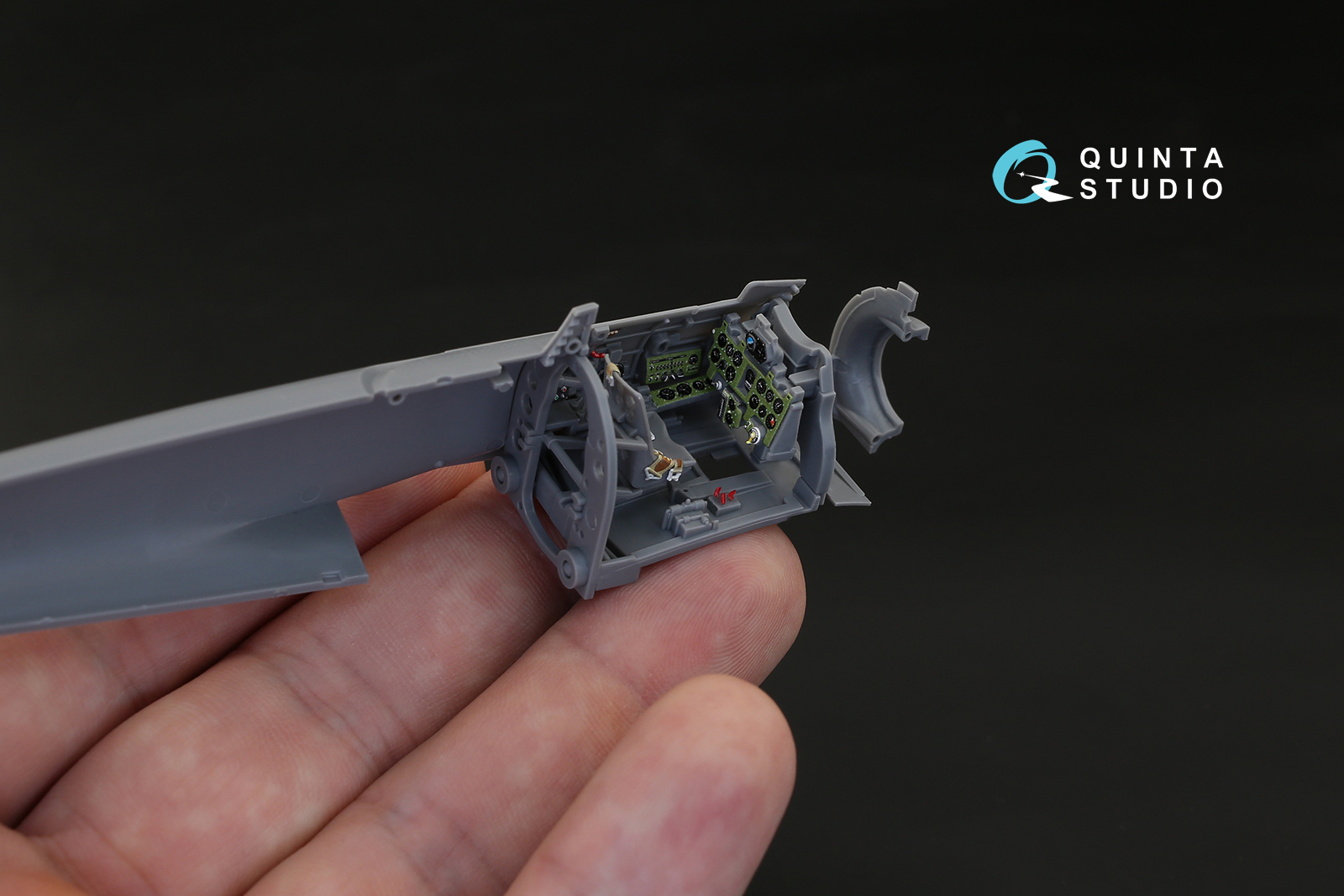 QD48123 1/48 3D Декаль интерьера кабины A6M3 (для модели Tamiya)