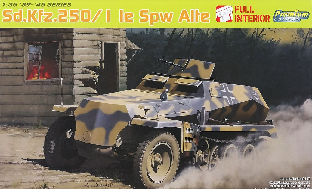 6557Д Сборная модель Sd.Kfz.250/1 le SPW ALTE (PREMIUM) Dragon