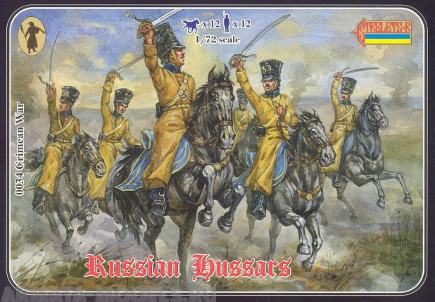72034ST Фигуры Crimean Russian Hussars Strelets