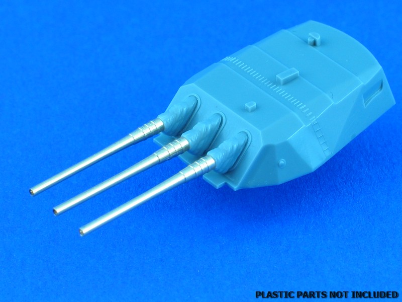 ABR-1:700-L-05  Дополнения для  Set of 9 pcs 460 mm barrels for ships Yamato, Musashi для  1/700