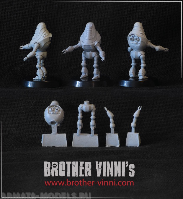 BV-Bot-01 Игровая миниатюра  robot робот BROTHER VINNI's