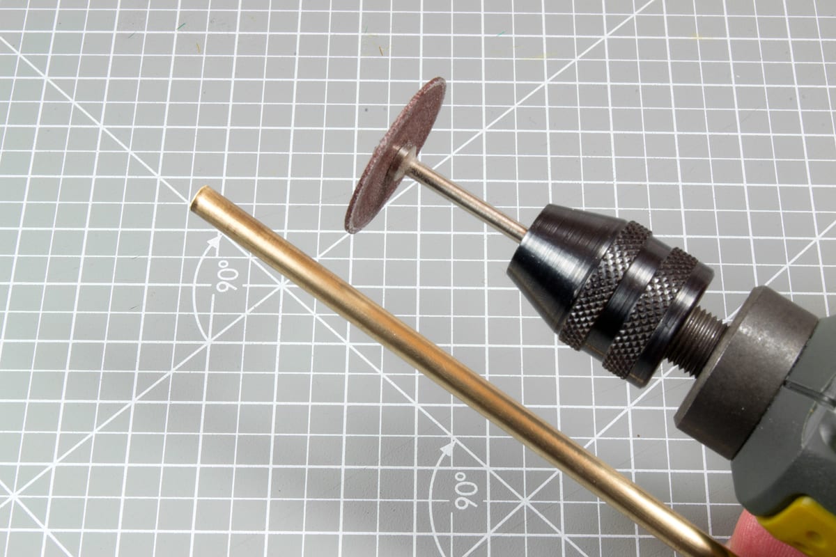 AK9113 Трубочка латунная BRASS PIPES 1,4mm, 5 units