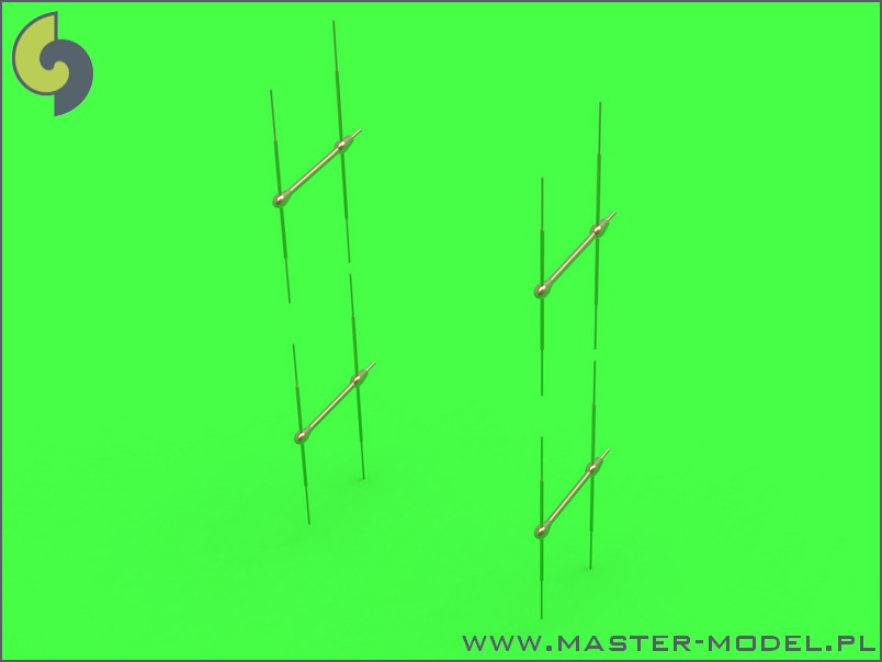 AM-72-089 Дополнение для моделей German radar FuG 218 NEPTUN (used on nightfighters Me 262, Ar 234 and other)
